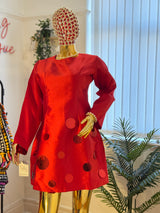 ALINA SEQUIN DRESS