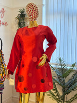 ALINA SEQUIN DRESS