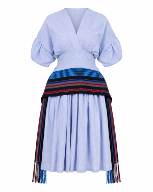 ZURIE DRESS BLUE